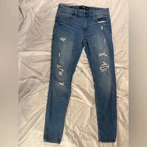 Ripped Hollister Skinny Jeans